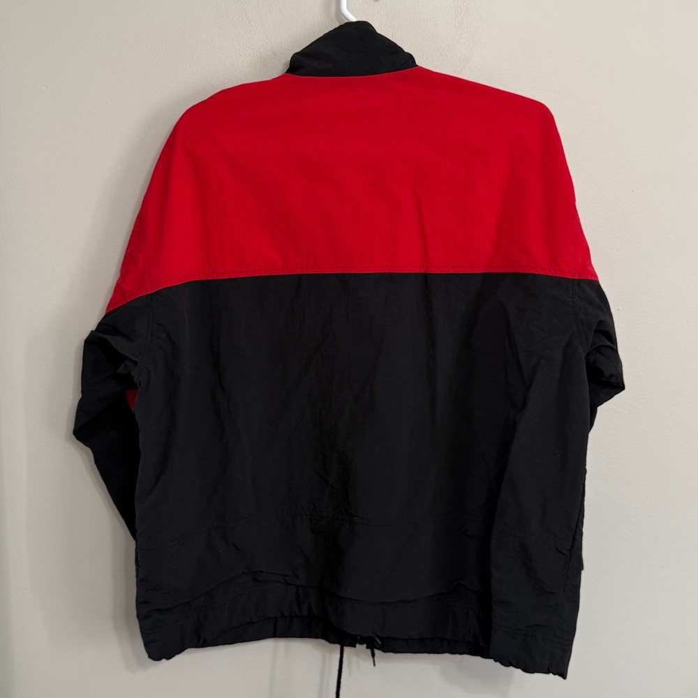 Vintage Nike Team Mens XL Cincinnati Bearcats Black Red Lined Windbreaker Jacket - Picture 3 of 12